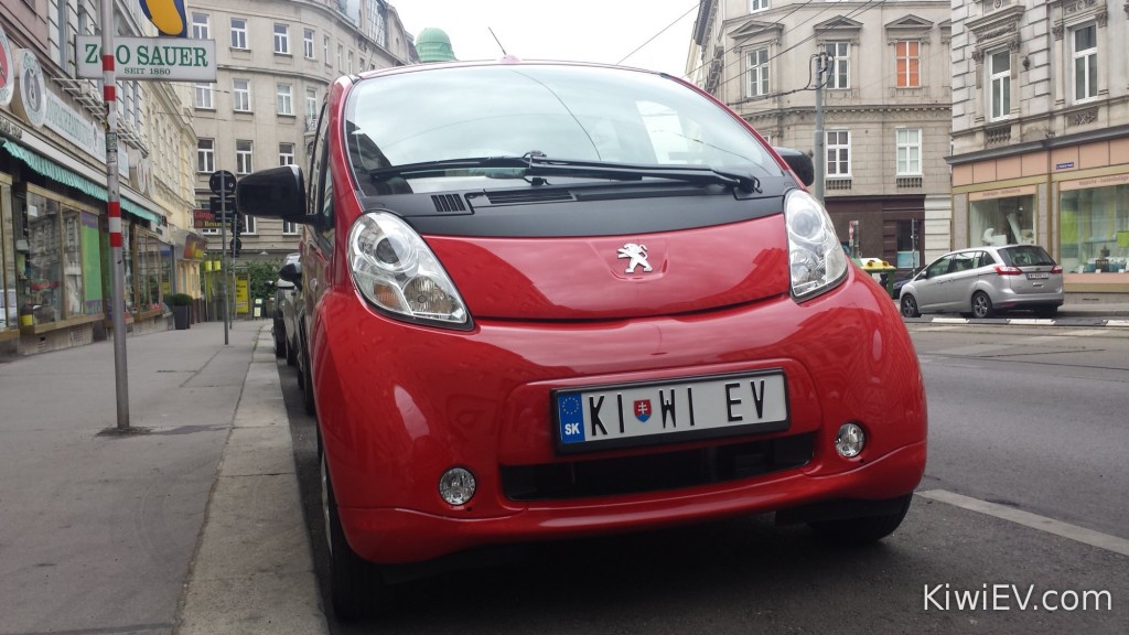 Elektro-Auto in Wien