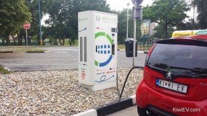 VIBRATe nabíjacie stanice pre elektromobily - Bratislava