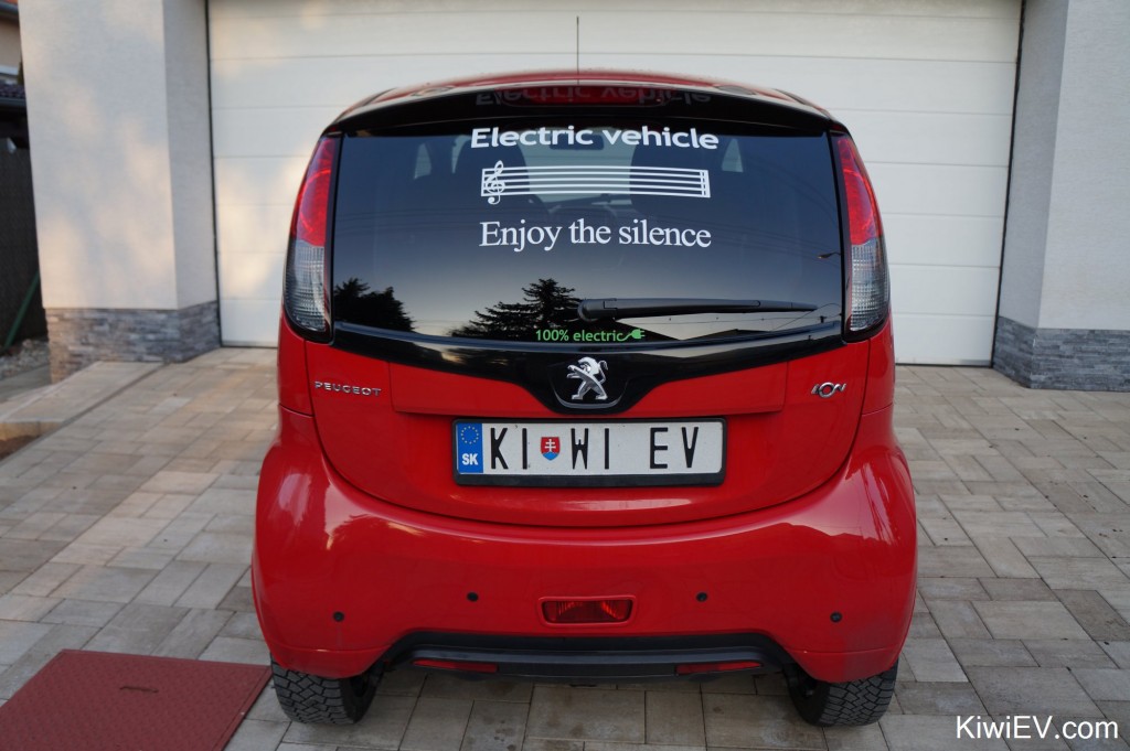 Electric vehicle - enjoy the silence sticker