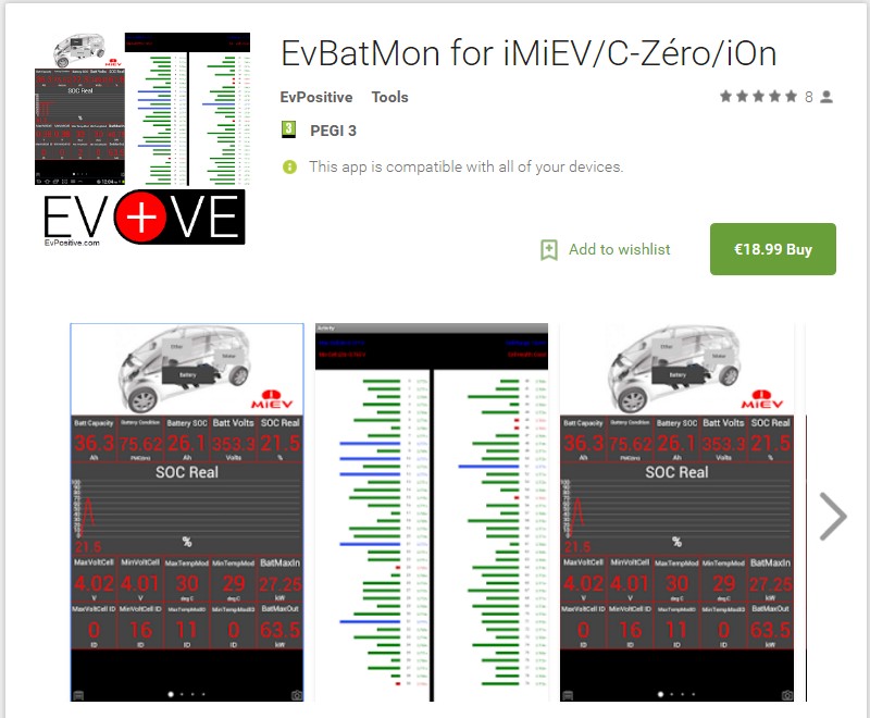EVBatMon application